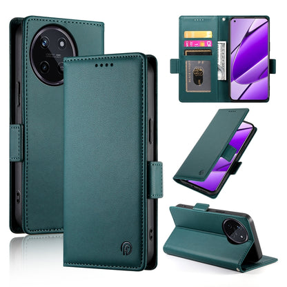 Realme 11 4G Magnetic Leather Wallet Case with Card Slots, Stand Function & Full Protection