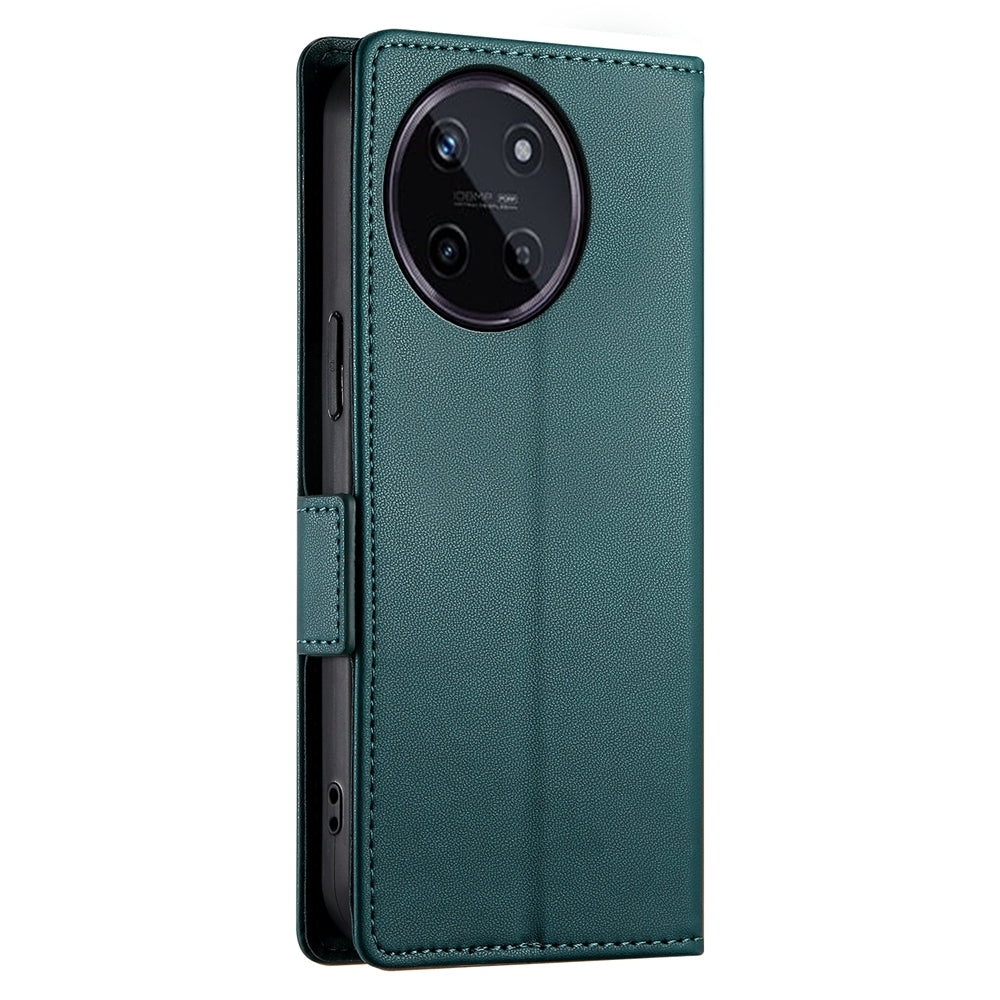 Realme 11 4G Magnetic Leather Wallet Case with Card Slots, Stand Function & Full Protection