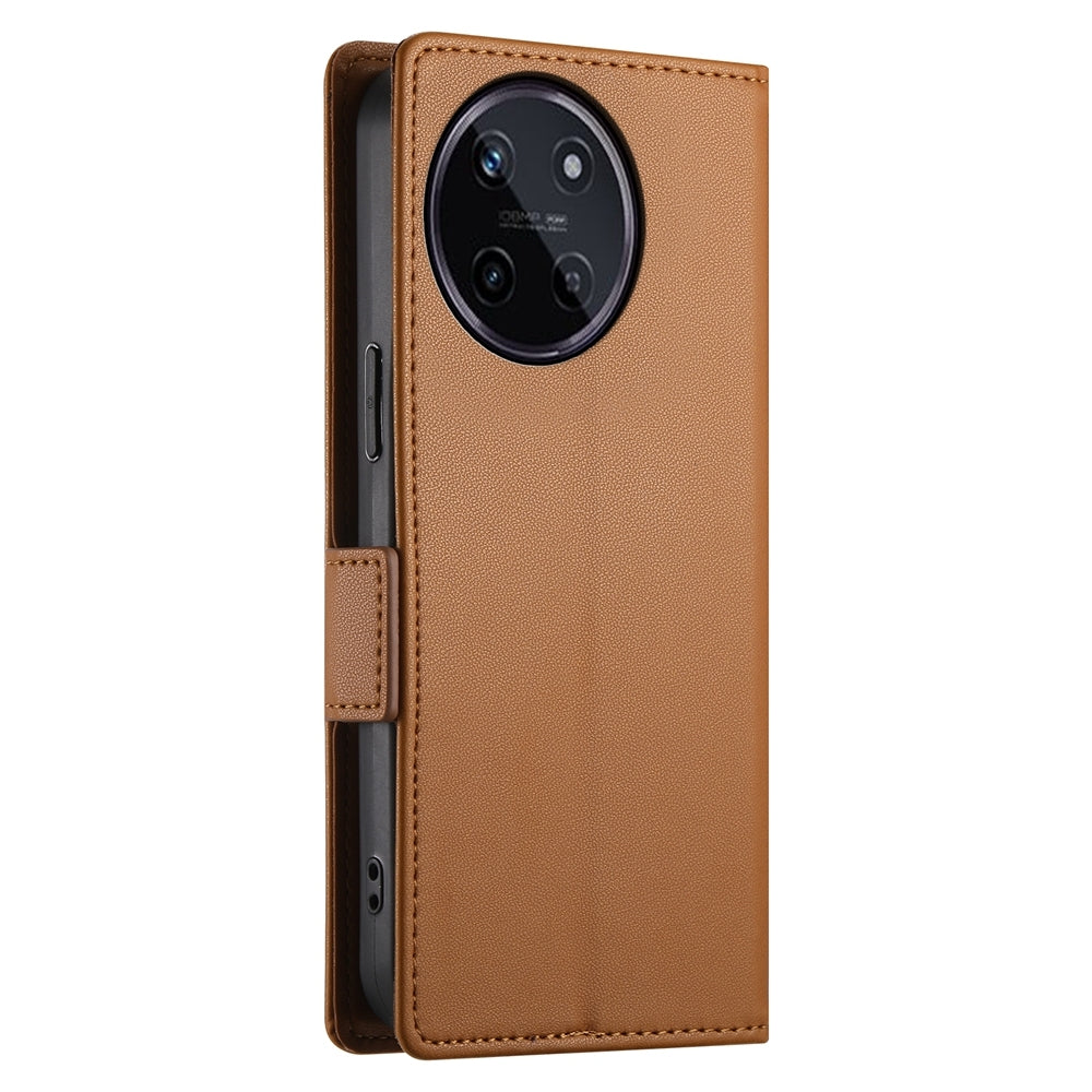 Realme 11 4G Magnetic Leather Wallet Case with Card Slots, Stand Function & Full Protection