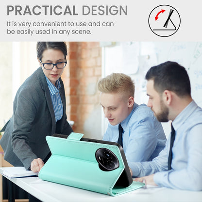 Realme 11 5G Magnetic Leather Wallet Case with Card Slots, Stand Function & Full Protection