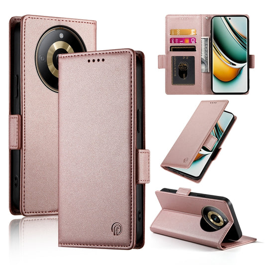 Realme 11 Pro 5G Magnetic Leather Wallet Case with Card Slots, Stand Function & Full Protection