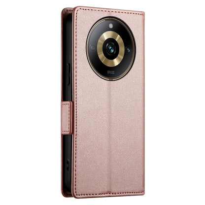 Realme 11 Pro+ 5G Magnetic Leather Wallet Case with Card Slots, Stand Function & Full Protection