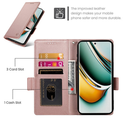Realme 11 Pro+ 5G Magnetic Leather Wallet Case with Card Slots, Stand Function & Full Protection