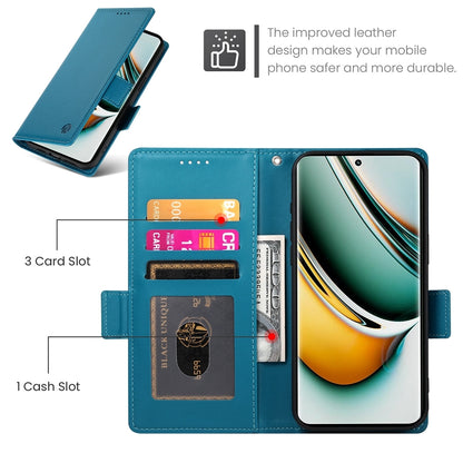 Realme 11 Pro+ 5G Magnetic Leather Wallet Case with Card Slots, Stand Function & Full Protection