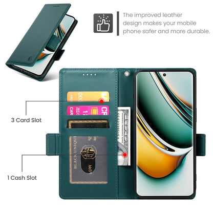 Realme 11 Pro+ 5G Magnetic Leather Wallet Case with Card Slots, Stand Function & Full Protection