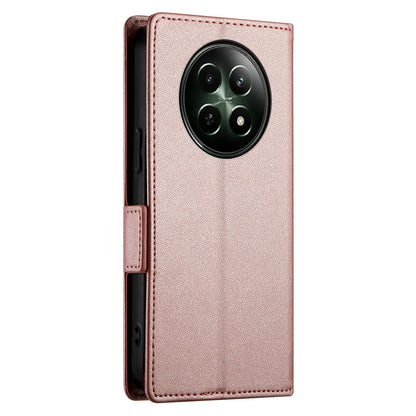 Realme 12 Magnetic Leather Wallet Case with Card Slots, Stand Function & Full Protection