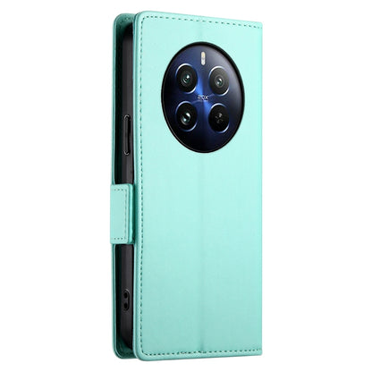 Realme 12 Pro Magnetic Leather Wallet Case with Card Slots, Stand Function & Full Protection