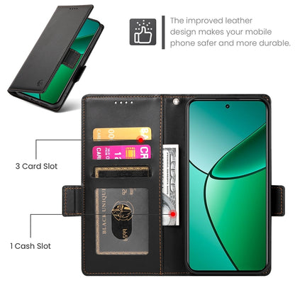 Realme Narzo 70 Pro Magnetic Leather Wallet Case with Card Slots, Stand Function & Full Protection