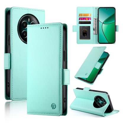 Realme Narzo 70 Pro Magnetic Leather Wallet Case with Card Slots, Stand Function & Full Protection