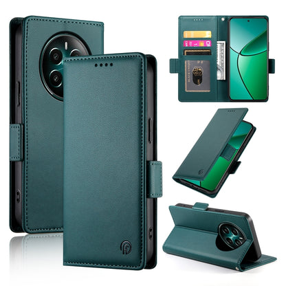 Realme Narzo 70 Pro Magnetic Leather Wallet Case with Card Slots, Stand Function & Full Protection