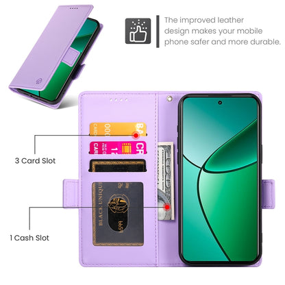 Realme Narzo 70 Pro Magnetic Leather Wallet Case with Card Slots, Stand Function & Full Protection