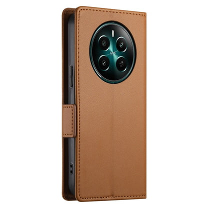 Realme Narzo 70 Pro Magnetic Leather Wallet Case with Card Slots, Stand Function & Full Protection
