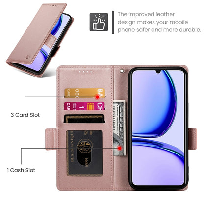 Realme C53 4G Magnetic Leather Wallet Case with Card Slots, Stand Function & Full Protection