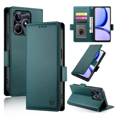 Realme C53 4G Magnetic Leather Wallet Case with Card Slots, Stand Function & Full Protection