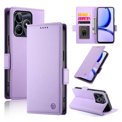 Realme C53 4G Magnetic Leather Wallet Case with Card Slots, Stand Function & Full Protection