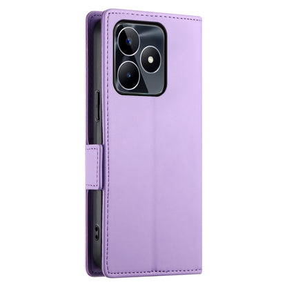 Realme C53 4G Magnetic Leather Wallet Case with Card Slots, Stand Function & Full Protection