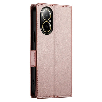 Realme C67 4G Global Magnetic Leather Wallet Case with Card Slots, Stand Function & Full Protection