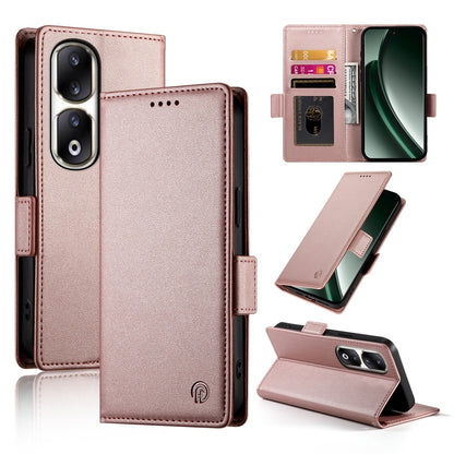 Realme GT 6 Global Magnetic Leather Wallet Case with Card Slots, Stand Function & Full Protection