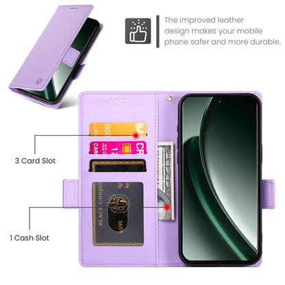 Realme GT 6 Global Magnetic Leather Wallet Case with Card Slots, Stand Function & Full Protection