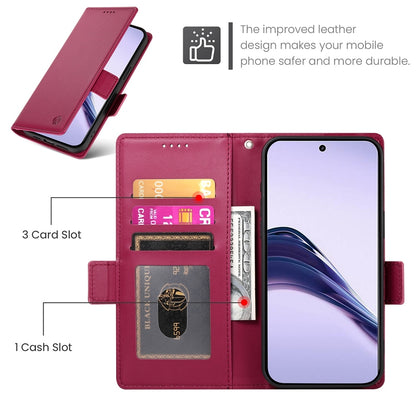 Realme 13 Pro Magnetic Leather Wallet Case with Card Slots, Stand Function & Full Protection