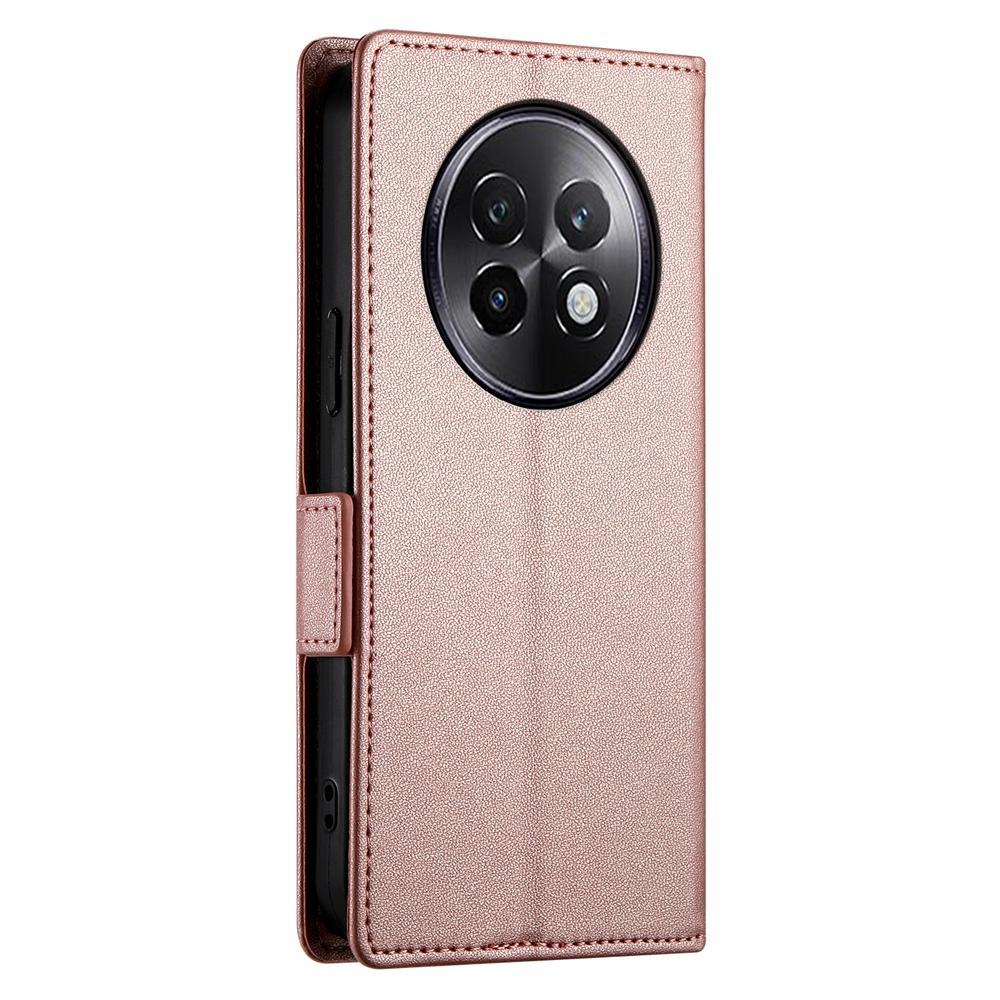 Realme 13+ Magnetic Leather Wallet Case with Card Slots, Stand Function & Full Protection
