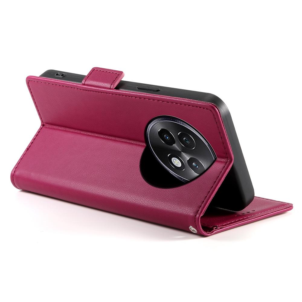 Realme 13+ Magnetic Leather Wallet Case with Card Slots, Stand Function & Full Protection