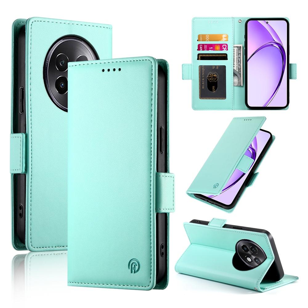 Realme 13+ Magnetic Leather Wallet Case with Card Slots, Stand Function & Full Protection