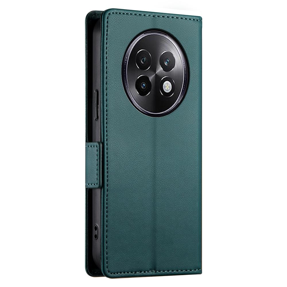 Realme 13+ Magnetic Leather Wallet Case with Card Slots, Stand Function & Full Protection