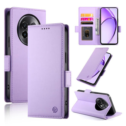 Realme 13+ Magnetic Leather Wallet Case with Card Slots, Stand Function & Full Protection