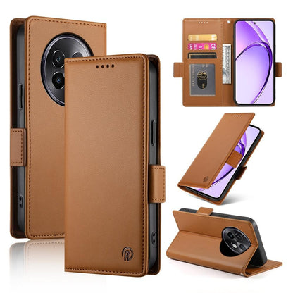 Realme 13+ Magnetic Leather Wallet Case with Card Slots, Stand Function & Full Protection