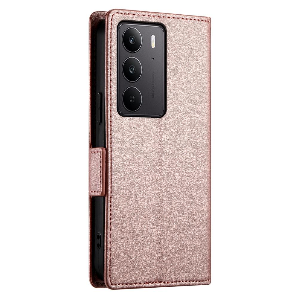 Realme C75 Magnetic Leather Wallet Case with Card Slots, Stand Function & Full Protection