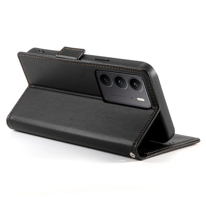 Realme 14x Magnetic Leather Wallet Case with Card Slots, Stand Function & Full Protection