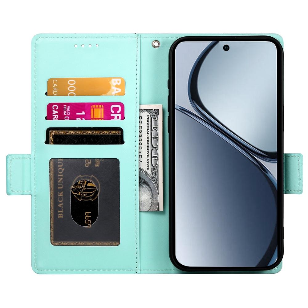 Realme C75 Magnetic Leather Wallet Case with Card Slots, Stand Function & Full Protection