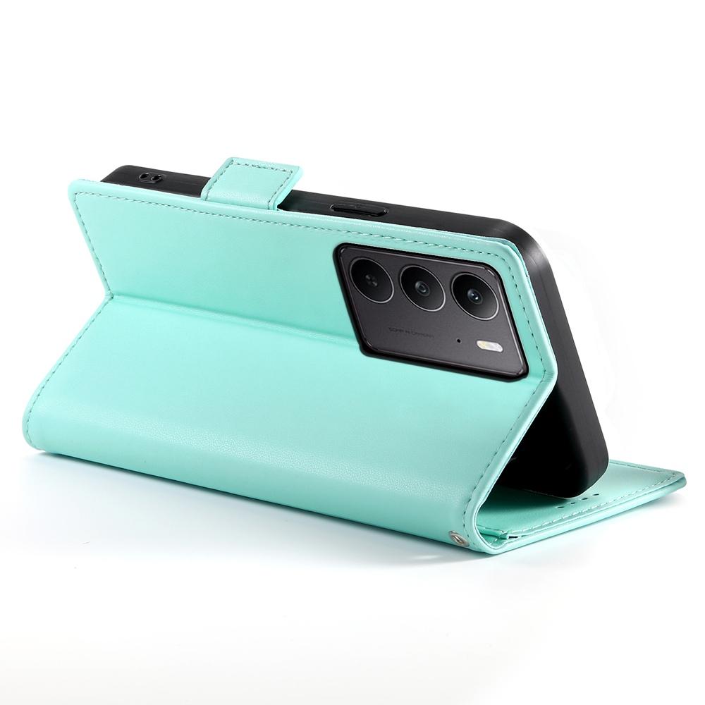 Realme 14x Magnetic Leather Wallet Case with Card Slots, Stand Function & Full Protection