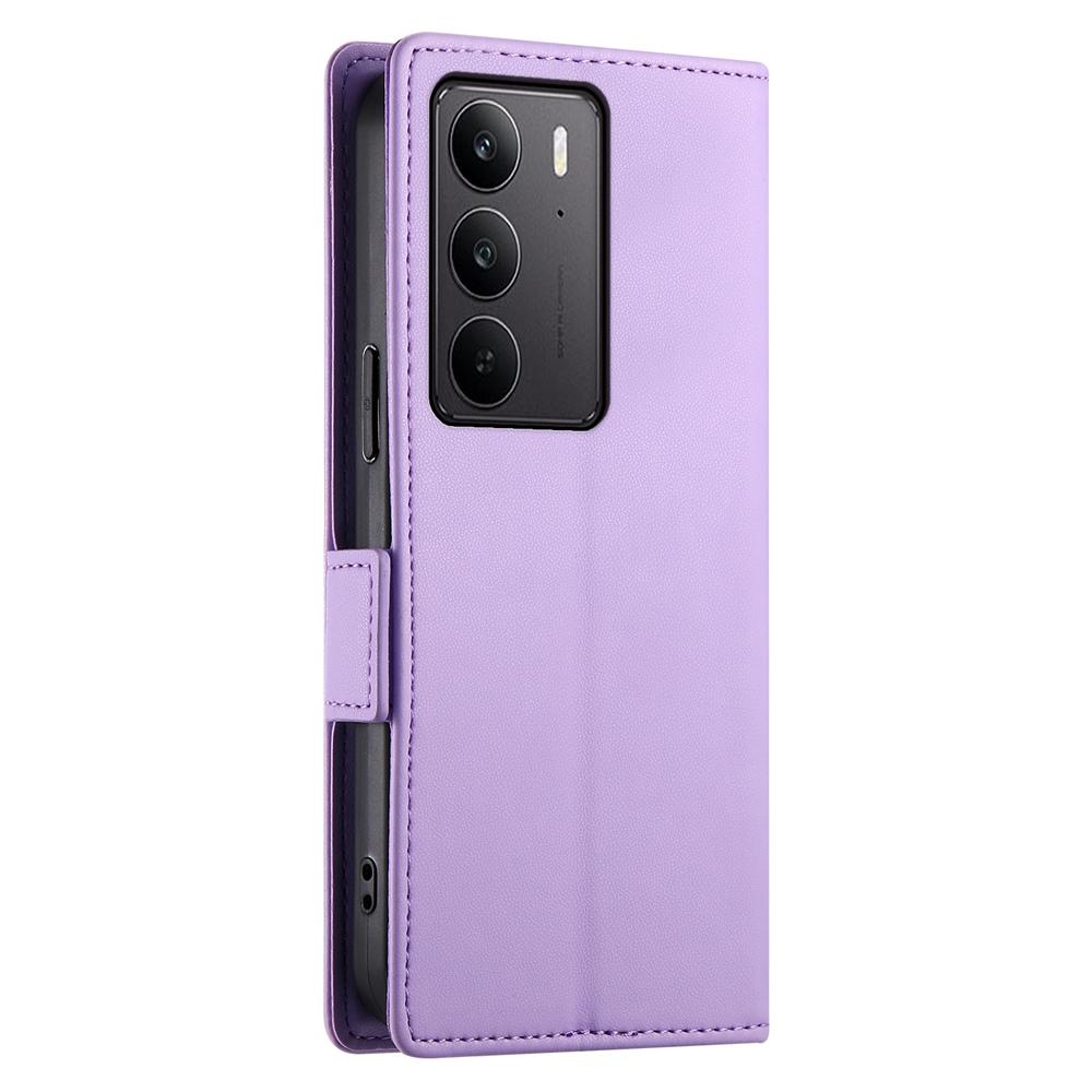 Realme C75 Magnetic Leather Wallet Case with Card Slots, Stand Function & Full Protection