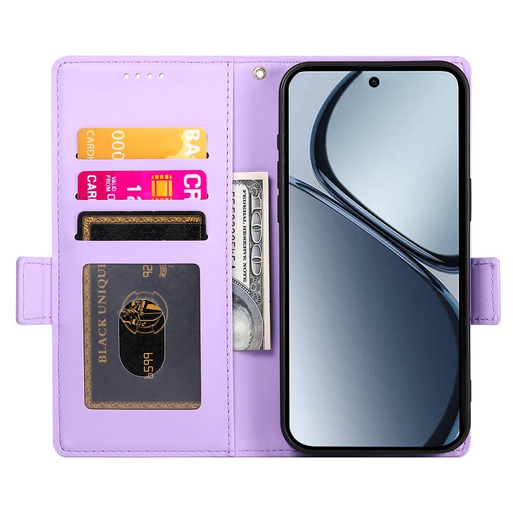 Realme C75 Magnetic Leather Wallet Case with Card Slots, Stand Function & Full Protection