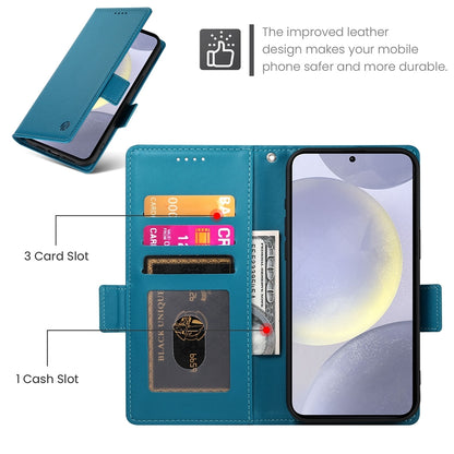 Samsung Galaxy S24+ 5G Magnetic Leather Wallet Case with Card Slots, Stand Function & Full Protection