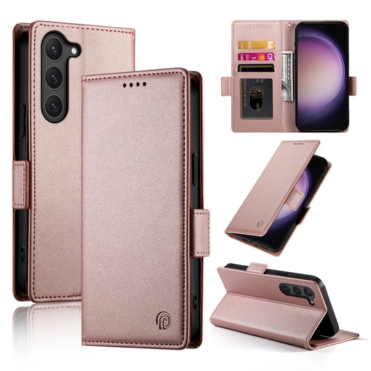 Samsung Galaxy S23 5G Magnetic Leather Wallet Case with Card Slots, Stand Function & Full Protection