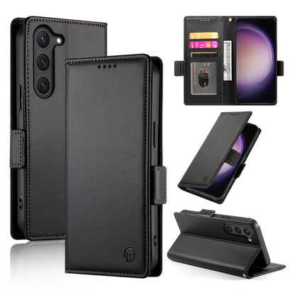 Samsung Galaxy S23 5G Magnetic Leather Wallet Case with Card Slots, Stand Function & Full Protection