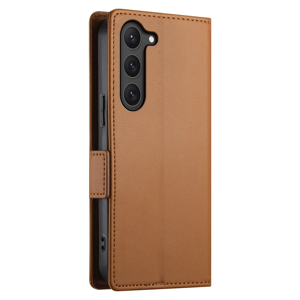 Samsung Galaxy S23 5G Magnetic Leather Wallet Case with Card Slots, Stand Function & Full Protection