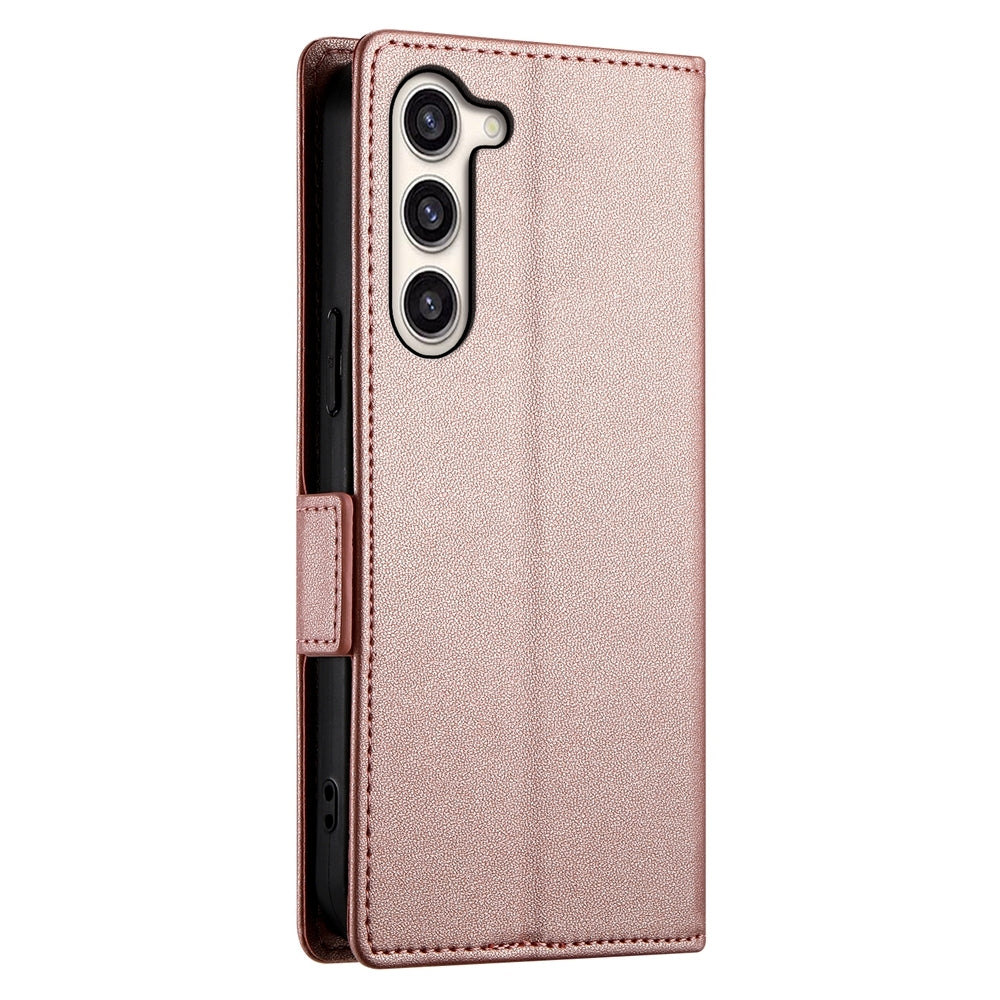 Samsung Galaxy S23+ 5G Magnetic Leather Wallet Case with Card Slots, Stand Function & Full Protection