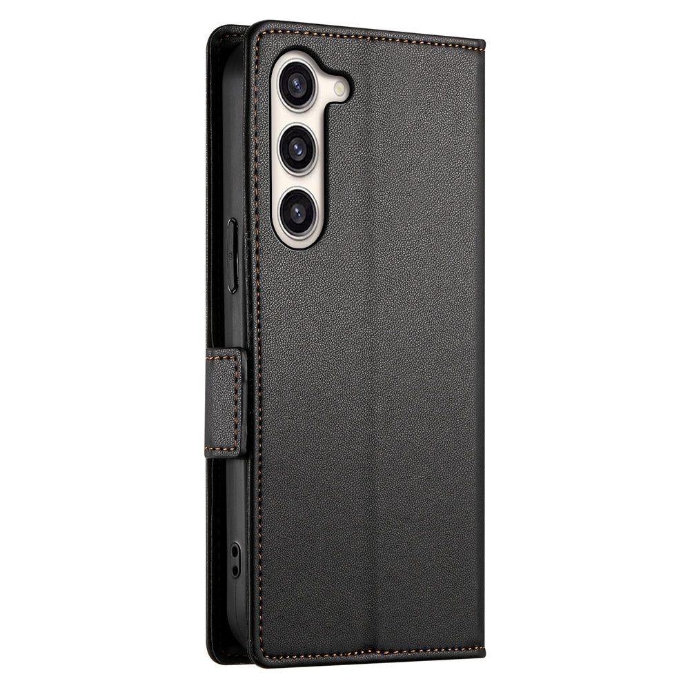 Samsung Galaxy S23+ 5G Magnetic Leather Wallet Case with Card Slots, Stand Function & Full Protection
