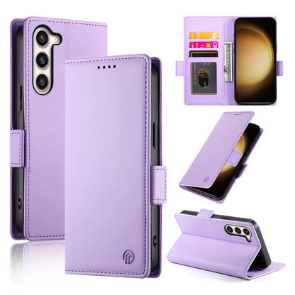 Samsung Galaxy S23+ 5G Magnetic Leather Wallet Case with Card Slots, Stand Function & Full Protection
