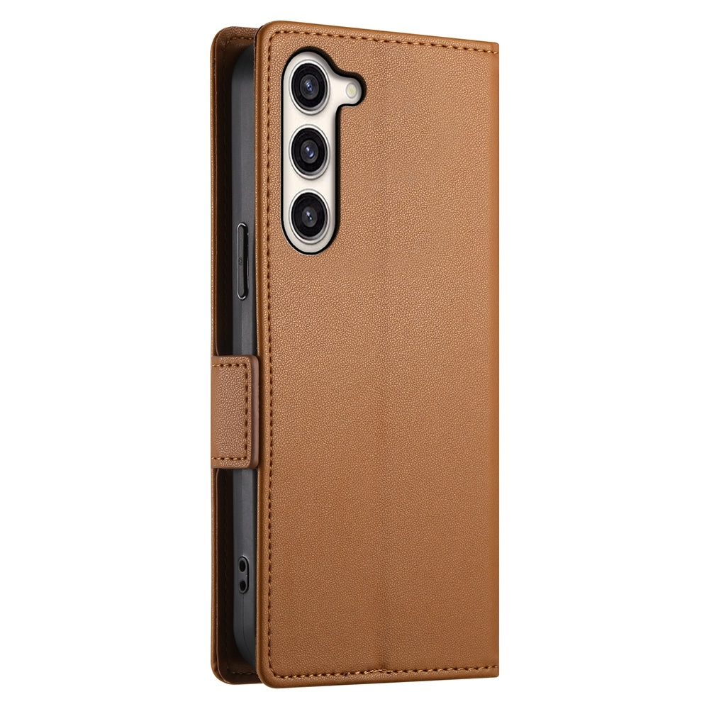 Samsung Galaxy S23+ 5G Magnetic Leather Wallet Case with Card Slots, Stand Function & Full Protection