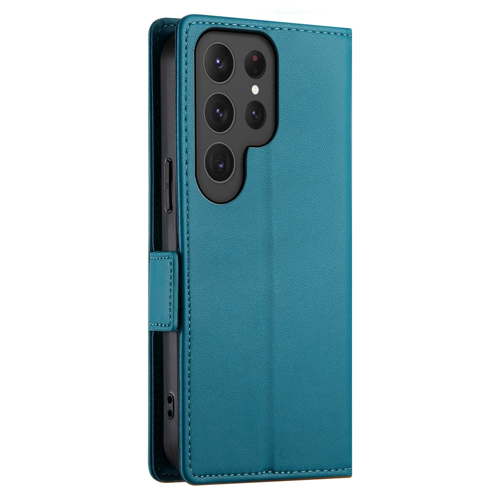 Samsung Galaxy S23 Ultra 5G Magnetic Leather Wallet Case with Card Slots, Stand Function & Full Protection