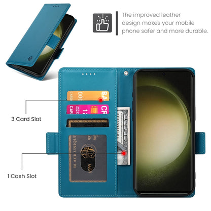 Samsung Galaxy S23 Ultra 5G Magnetic Leather Wallet Case with Card Slots, Stand Function & Full Protection