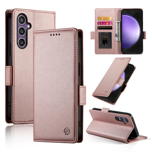Samsung Galaxy S23 FE 5G Magnetic Leather Wallet Case with Card Slots, Stand Function & Full Protection