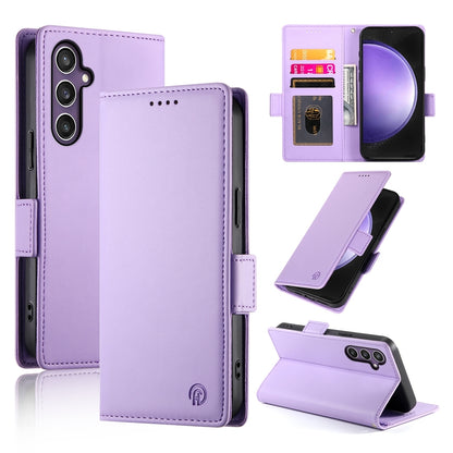 Samsung Galaxy S23 FE 5G Magnetic Leather Wallet Case with Card Slots, Stand Function & Full Protection
