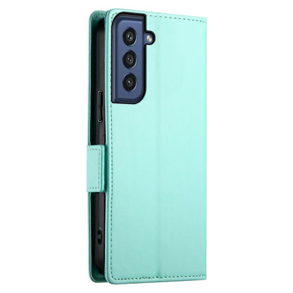 Samsung Galaxy S21 FE 5G Magnetic Leather Wallet Case with Card Slots, Stand Function & Full Protection