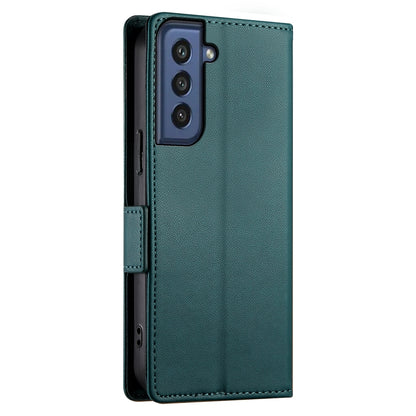 Samsung Galaxy S21 FE 5G Magnetic Leather Wallet Case with Card Slots, Stand Function & Full Protection